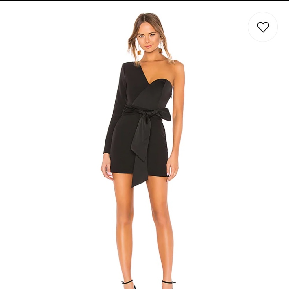Revolve NBD Black Mini Dress